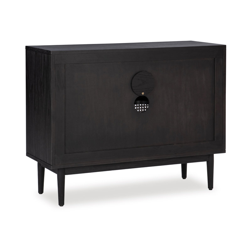 Joss & Main Genie Solid Wood 2 - Door Accent Cabinet & Reviews